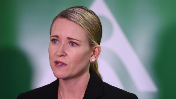 Deputy Chief Minister Nicole Manison helped off stage mid-speech while opening Major Projects Conference in Darwin