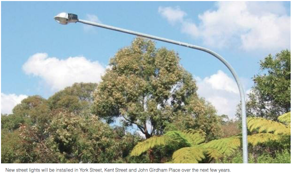 More light for streets