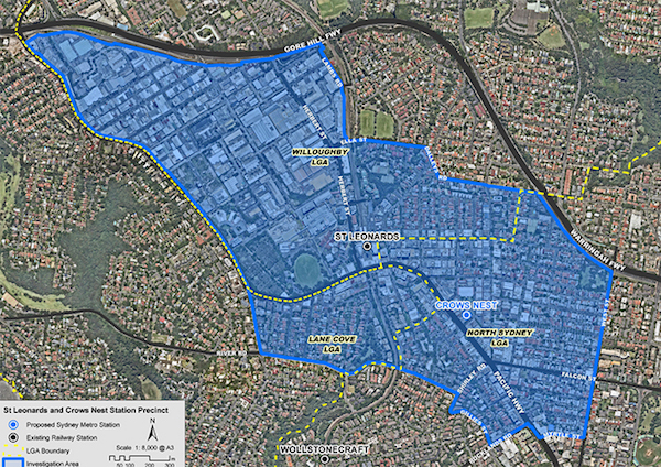 St Leonards and Crows Nest revitalisation